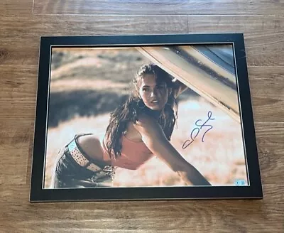 Megan Fox Autographed HOT Transformers Framed 16X20 Photo Beckett • $199.99