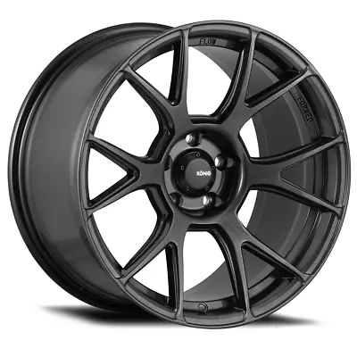 20  Konig 56MG Ampliform 20x11 5x4.5 Dark Metallic Graphite Wheel 22mm Rim • $890.71