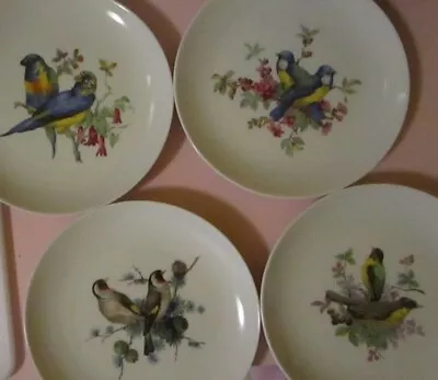 Vtg 🐦 Fine Porcelain KAISER Bird WALL HANGING PLAQUE Plate 8  Choice Of 4 Avail • $13.46