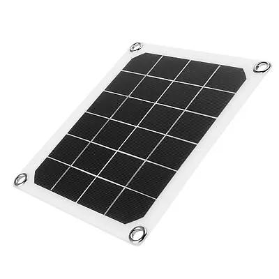 6V 10W Monocrystalline Solar Panel USB Charging Outdoor Solar Power Panel For Gr • £21.59
