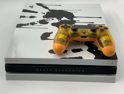 $550 • Buy Ps4 Pro Play Station 4 1tb Rare!!! Death Stranding  Ltd Ed!! + Unopened Game!