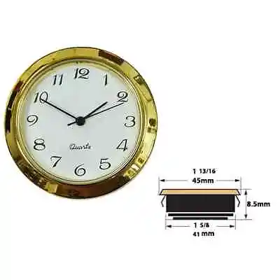 Clock Insert For 1-5/8-Hole #F2 • $16.80