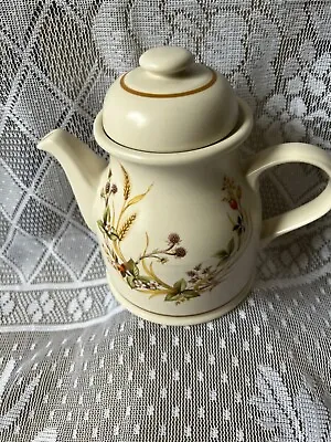 Marks & Spencer Harvest Tea Pot 1418 England Small Excellent • £4.99