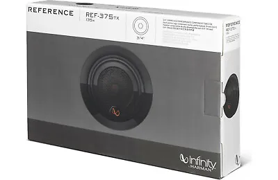 $79.99 • Buy INFINITY Reference REF-375TX 3/4  Edge-Driven Add On Tweeters W/ Crossovers 135W