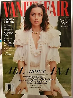 Vanity Fair Magazine March 2020 Single Issue   All About Ana  – I • $8.99
