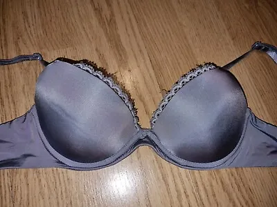 🌺 Gorgous Grey CALVIN KLEIN Push-up Underwired Bra Size 32B • £5.99