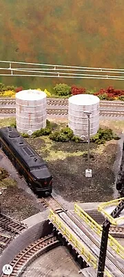 N Scale Storage Tanks Painted • $14