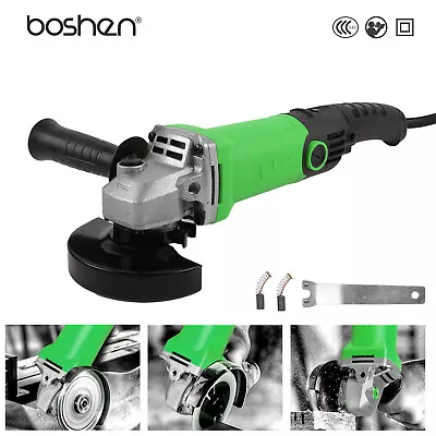Boshen 4-1/2 In 120V 7.5 Amp Corded Angle Grinder Variable Speed For Cut Off • $35.88