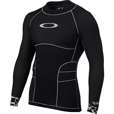 Oakley Mens Blade Compression Active Top Wetsuit Jet Black Size Small New • $132