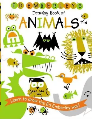 Ed Emberley's Drawing Book Of Animals Prebind By Emberley Ed Used Good Con... • $6.40