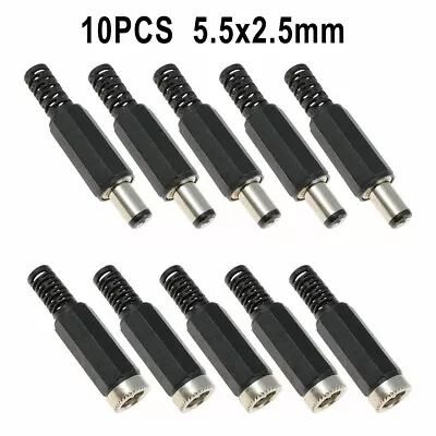 Reliable DC Power Socket Connector 2 1mm X 5 5mm / 2 5mm X 5 5mm (10 Pairs) • $7.30