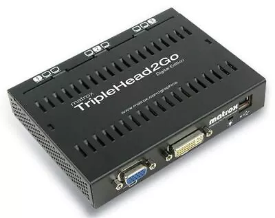 Matrox TripleHead2Go Digital Edition (T2G-D3D-IF) • $604.99