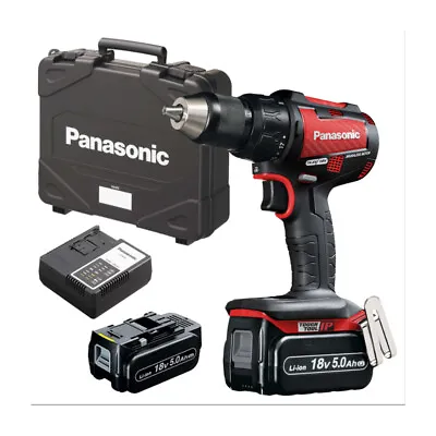 Panasonic 18v Brushless Combi Drill - 2 X 5.0Ah Batteries EY79A2LJ2G31R • £315