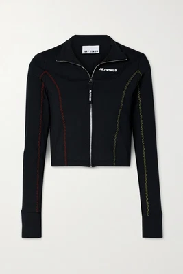 $89 • Buy NWT New Balance X Staud Warm Up Cropped Stretch Jacket Size S