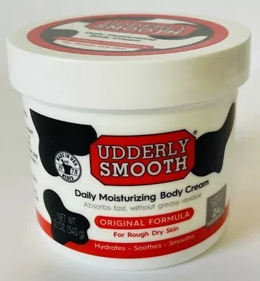 Udderly Smooth Body Cream Skin Moisturizer 12oz Tub   • $14.99