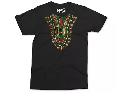 Tribal Dashiki T-shirt Traditional African Heritage Fancy Costume Africa Gifts • £12.99