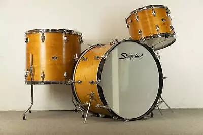 1970s Slingerland  Maple Wood  14x22 10x14 And 16x18 Drum Set • $1219.99