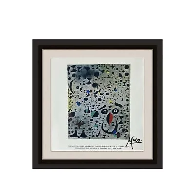 Joan Miro Original Vintage Collectible Print  The Beautiful Bird... Signed • $71.25