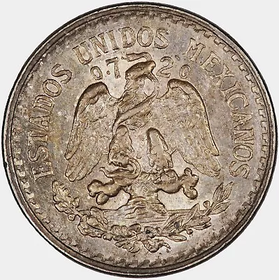 Mexico 1934 10 Centavos NICELY TONED UNC • $11