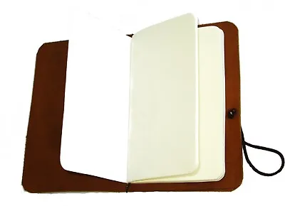 $9.99 • Buy Brown Refill Cover For Journal Notebook Field Notes Or Moleskine 5  Cashier Free