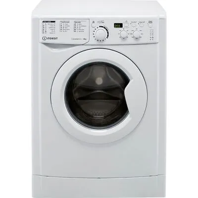 £289 • Buy Indesit EWD81483WUKN 8Kg Washing Machine 1400 RPM D Rated White 1400 RPM