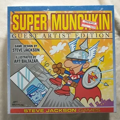 Super Munchkin Quest Artist Edition Art Baltazar NiB • $18.95