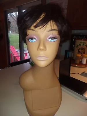 20 In Tall Mannequin Head With Wig For One Money • $15