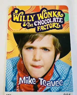 Willy Wonka Card - Mike Teavee - Barcoded • $3.99