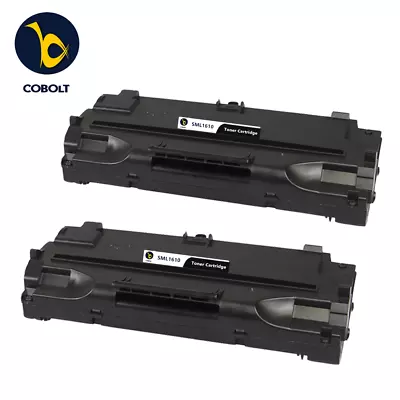 2 X BLACK TONER CARTRIDGE ML1610D3 Fits For Samsung ML1610 ML1615 1620 1625 2010 • £18.99