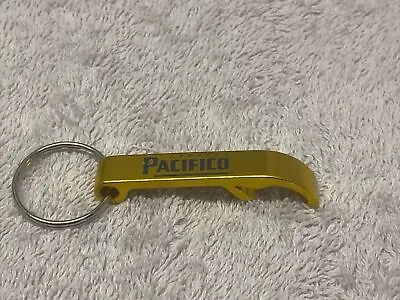 Cerveza Pacifico Key Chain Bottle Opener Gold • $6.95