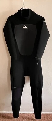 $69.44 • Buy Quiksilver Prologue 3/2mm Back Zip - GBS - Full Wetsuit - Black - New