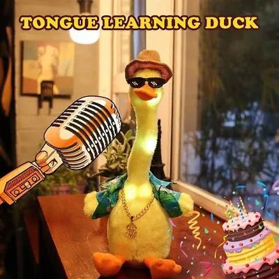 Mimicry Duck Plush Toy That Can Repeat Sentences With 120 English Songs • $20.25