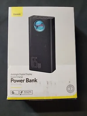 Baseus Power Bank 30000mAh Portable Charging Mobile Phone External Batttery • $88.59