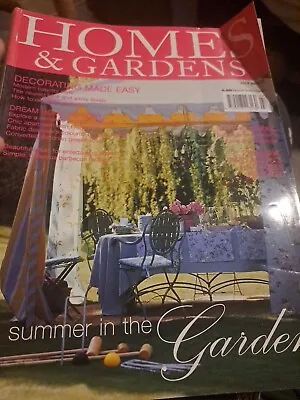 Homes & Gardens Magazine July 2003 No. 1 Vol 85 Issue Id: K5 • £4.49