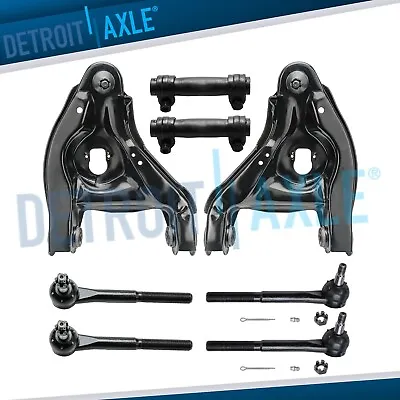 8pc Front Lower Control Arm Ball Joints + Tie Rods For Chevy GMC C1500 C2500 2WD • $164.36