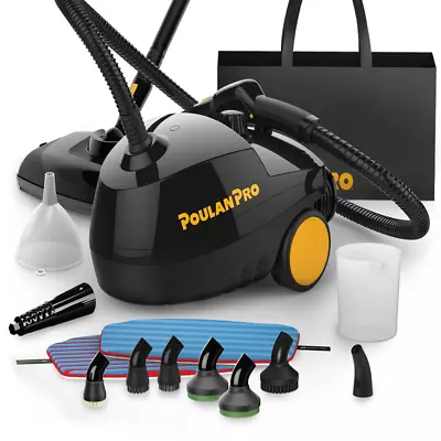 Portable1500 Watts Multi-Purpose Canister Steam Cleaner Machine W/17 Accessories • $167.37
