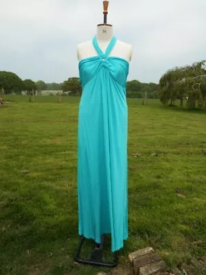Soft Jersey Halter Neck Maxi Dress Body Shaper Lining NEXT Size 16 BNWT RRP £38 • £28.50