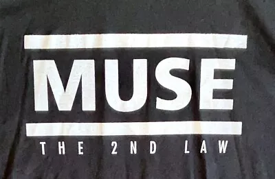 Muse T Shirt Rock T Shirt Punk T Shirt Mens Large VTG Concert T Shirt Tour  2013 • $14.99