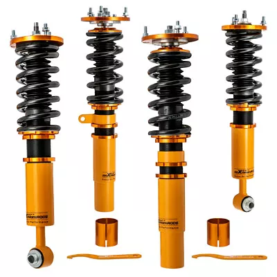 Maxpeedingrods Adjustable Coilovers Lowering Kit For BMW E39 5-Series RWD 97-03 • $280.99