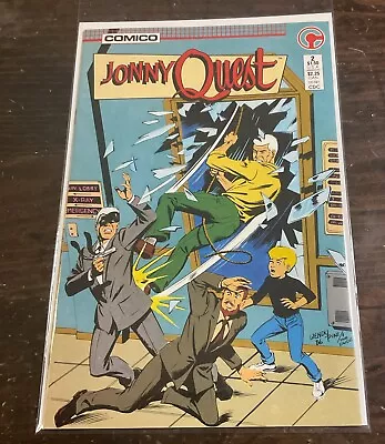 Vintage Johnny Quest #2 VF-NM Comico Comic 1985 HIGH GRADE Combined Shipping • $24.95