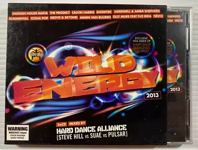 Wild Energy 2013 - Mixed By Hard Dance Alliance 3-Disc Set CD + Slip Cover (C8) • $10.55