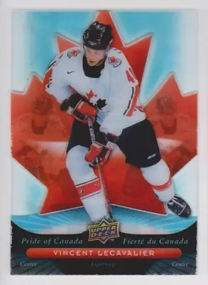 VINCENT LECAVALIER 2009-10 McDonald's Upper Deck Pride Of Canada #PC2 Acetate UD • $4.69