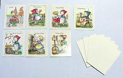 Little Children Vtg Lot 7 Greeting Cards Anne Liese Bible Verse USA 6 Envelopes • $18.99