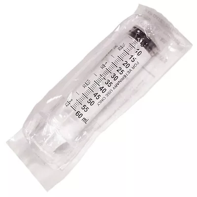 Monoject 60cc Luer Lock Syringes Hard Pack 20/Box • $29.95