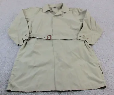 VINTAGE Authentic 1959 Trench Coat Mens XXL Rain Jacket Lightweight Packable EUC • $39.99