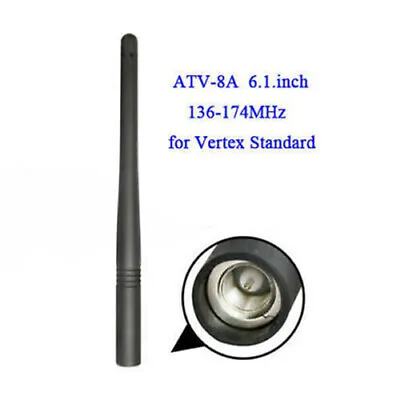 ATV-8A VHF Antenna For VX231 VX261 VX351 VX354 VX451 VX454 VX929 VX160 Radio • $3.50