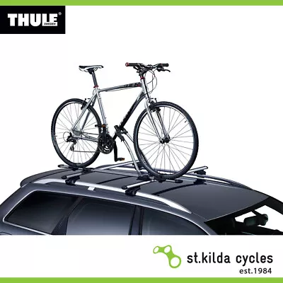 Thule FreeRide Roof Mounted Bike Rack - Aluminium 149 X 21 X 8.4 Cm • $282.96