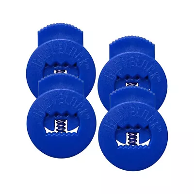 GloveLock 4-Pack Baseball/Softball Glove Lace Locking Clips - Royal • $9.95