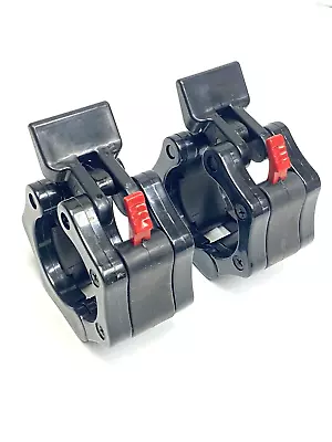 Lock Jaw Collars 2  For Olympic Barbell Muscle Clamps Bar Weight Lifting 1 Pair • $17.95