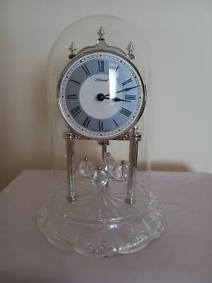 £70 • Buy Whitehall Glass Dome Mantle Clock Made In Germany